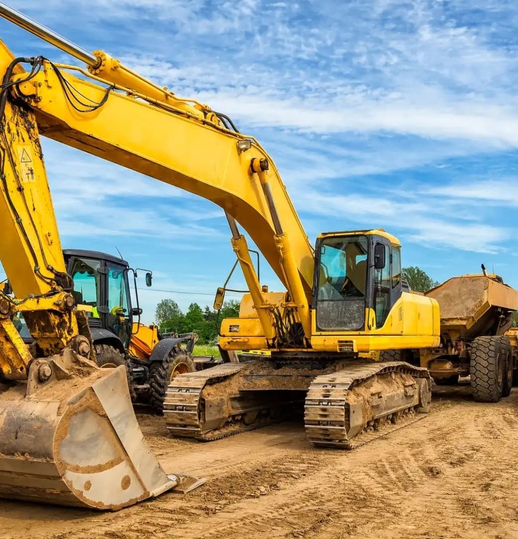 Picture of an excavator